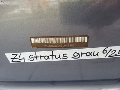 BMW Z4 E85 E86 Verkleidung Heckschürze Stoßstange HINTEN Stratus Grau ABHOLUNG