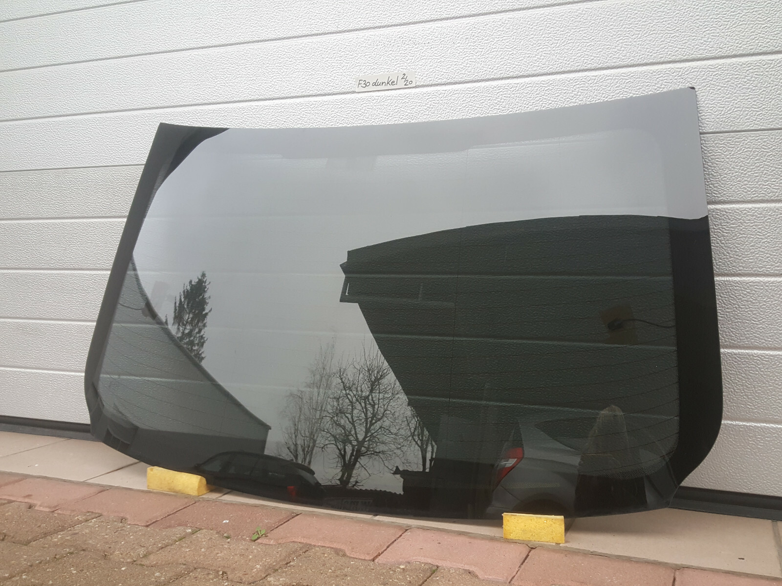 original 3er BMW F30 F35 F80 Heizbare Heck Scheibe Fenster Glas HINTEN ABHOLUNG