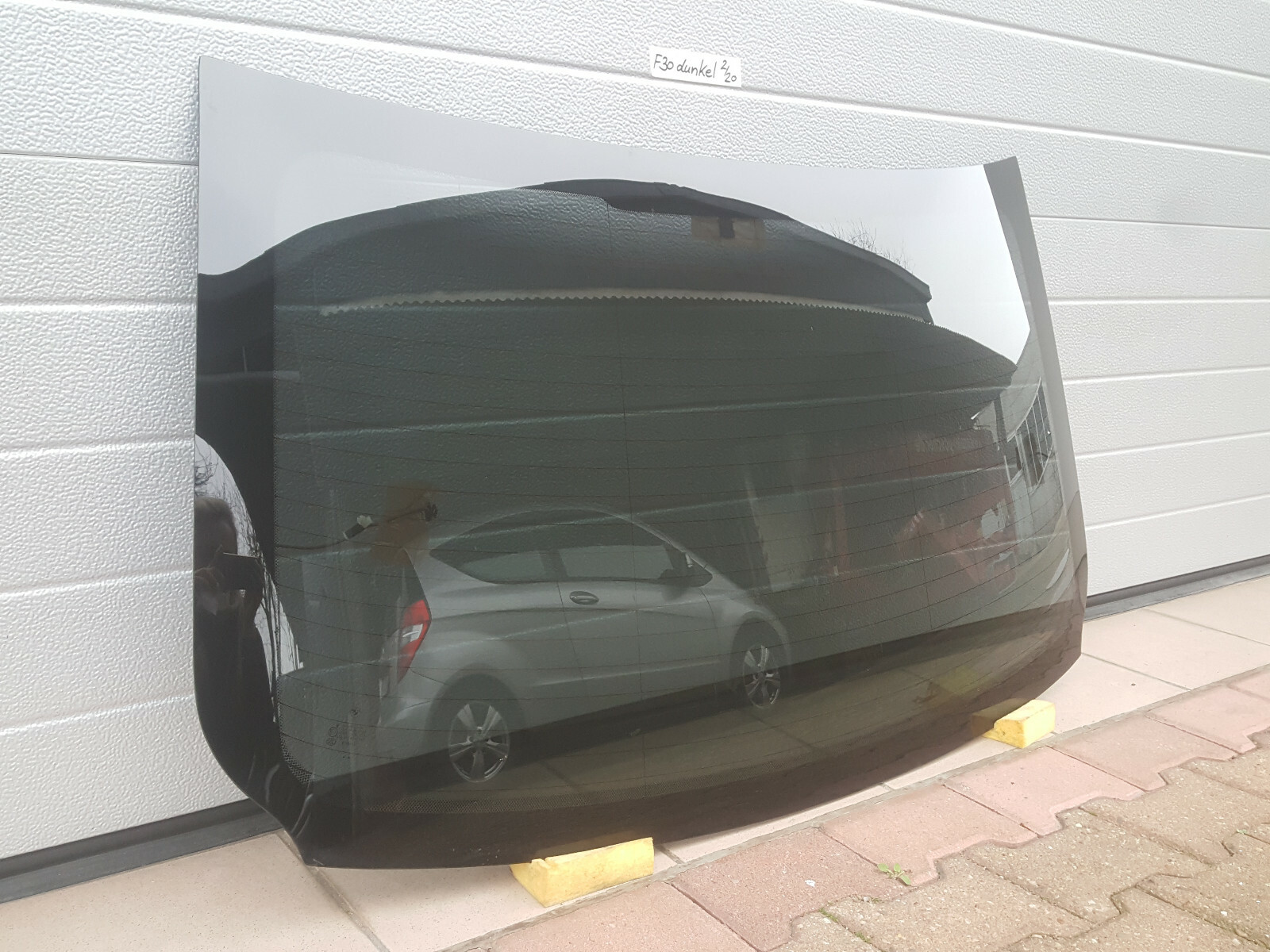 original 3er BMW F30 F35 F80 Heizbare Heck Scheibe Fenster Glas HINTEN ABHOLUNG