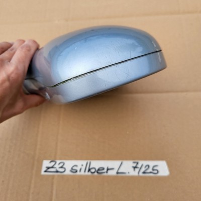 BMW Z3 Roadster Seiten Außen Spiegel Glas + Motor LINKS Arktis Silber Metallic 