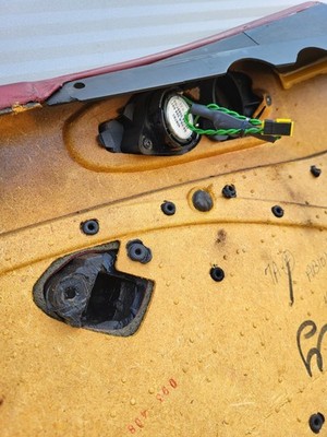 BMW Z3 Roadster  Tür Verkleidung Voll Leder Rot Schwarz R+L + Türgriff ABHOLUNG 