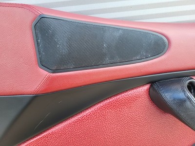 BMW Z3 Roadster  Tür Verkleidung Voll Leder Rot Schwarz R+L + Türgriff ABHOLUNG 