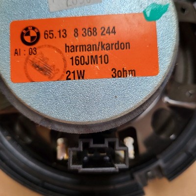 BMW E46 Cabrio Coupe  Harman Kardon Tiefton Lautsprecher Top Hifi System 8368244