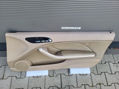 BMW E46 Cabrio Coupe Türverkleidung Leder Beige RECHT Harman Kardon Griff Blende