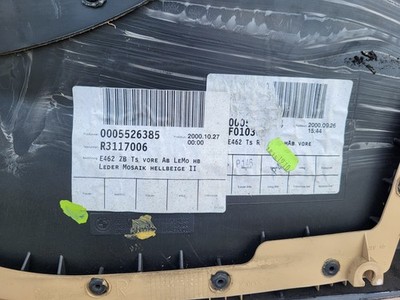 BMW E46 Cabrio Coupe Türverkleidung Leder Beige RECHT Harman Kardon Griff Blende