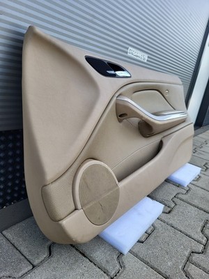 BMW E46 Cabrio Coupe Türverkleidung Leder Beige RECHT Harman Kardon Griff Blende