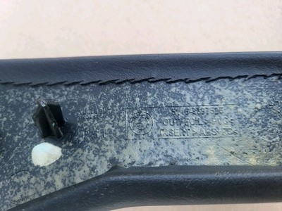 BMW Z3 Bumerang Verkleidung Mittelkonsole Blende rechts + links Schwarz 8397525