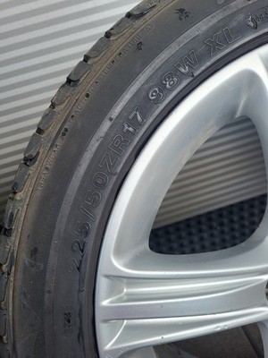 BMW F30 F31 F34 F32 F33 Alufelgen 7,5 J x 17 Zoll 6796242 Reifen 225/50 ABHOLUNG