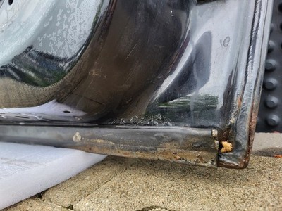 BMW E46 Cabrio Coupe Seiten Türe Fahrer Tür LINKS  Schwarz ABHOLUNG