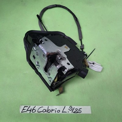 BMW E46 Cabrio Coupe Türschloss Fahrer Türe Drehfallen Schloss LINKS  