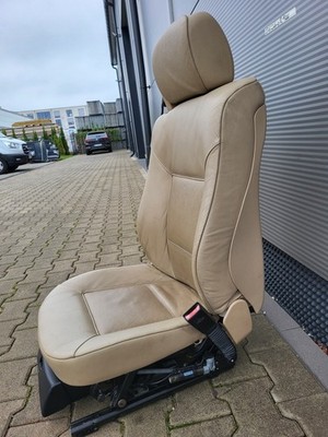 BMW E46 Cabrio Beifahrer Sitz elektrisch Leder Beige Memory Funktion ABHOLUNG