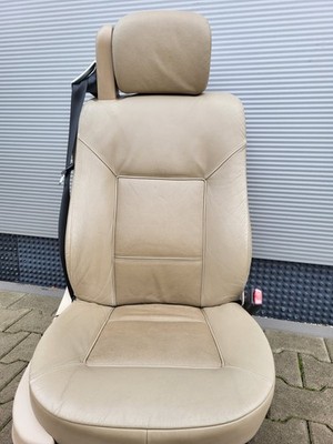 BMW E46 Cabrio Beifahrer Sitz elektrisch Leder Beige Memory Funktion ABHOLUNG
