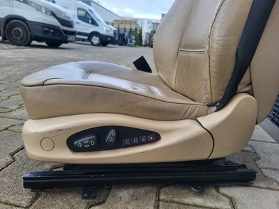 BMW E46 Cabrio Fahrer Sitz elektrisch Leder Beige Memory Funktion Links ABHOLUNG