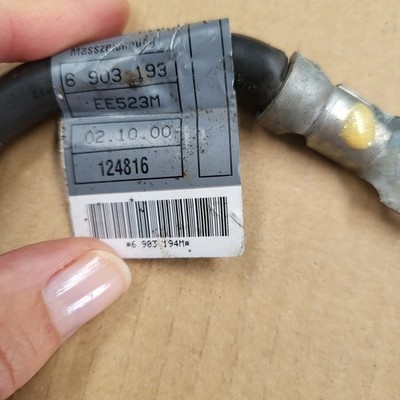 BMW Z4 E85 E86 E46 Batterie Minus Kabel 6903193 Masse Kabel 6903194 