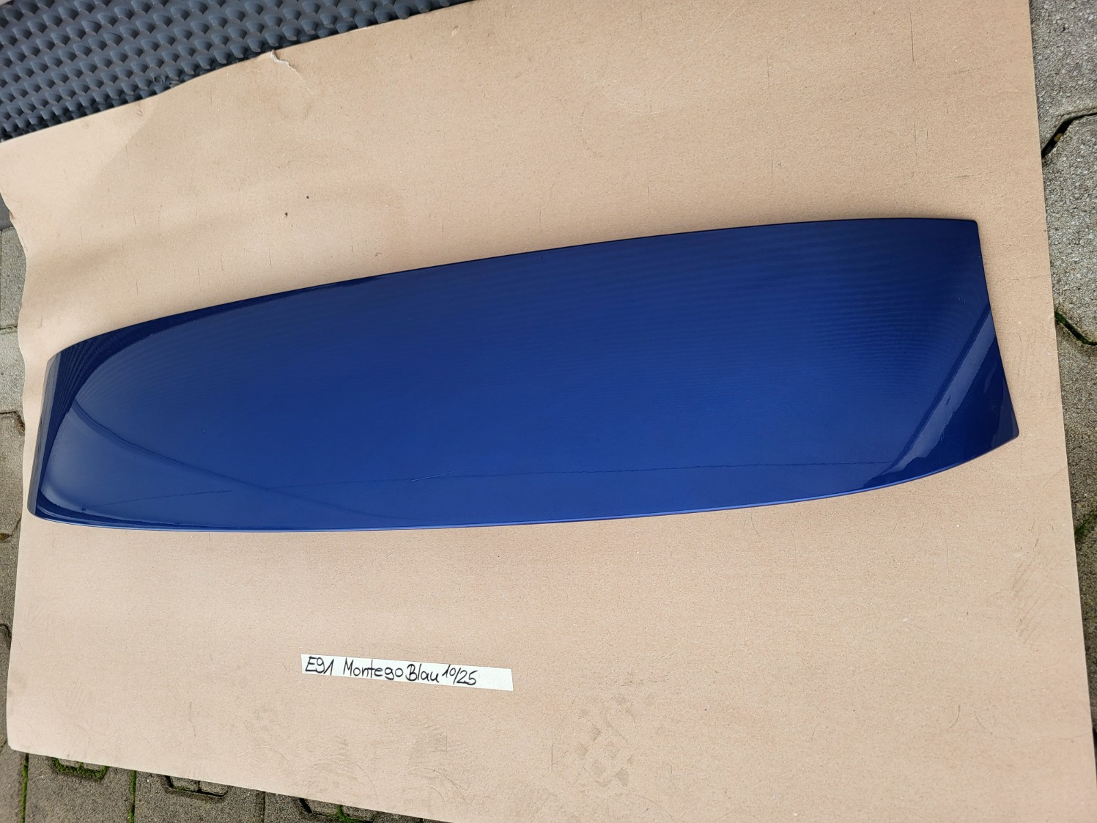 BMW E91 Dach Spoiler Heckdeckel Heckklappe Kofferraum Heckspoiler Montego Blau