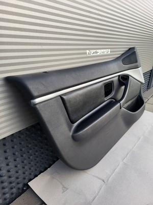 BMW Z3 Roadster Tür Verkleidung Leder Schwarz LINKS + Griff + Alu Blende Leiste