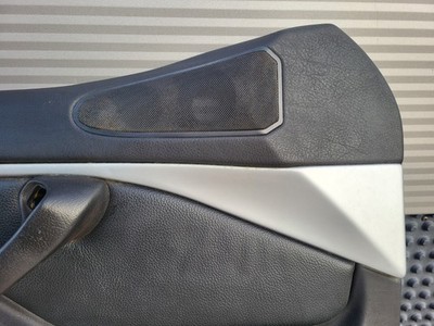 BMW Z3 Roadster Tür Verkleidung Leder Schwarz LINKS + Griff + Alu Blende Leiste