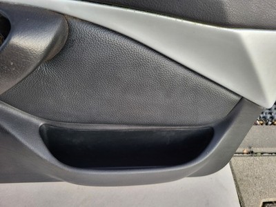 BMW Z3 Roadster Tür Verkleidung Leder Schwarz LINKS + Griff + Alu Blende Leiste