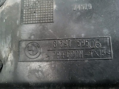 BMW Z3 Roadster Fussraum  Verkleidung Lenksäule unten links 8397595 schwarz