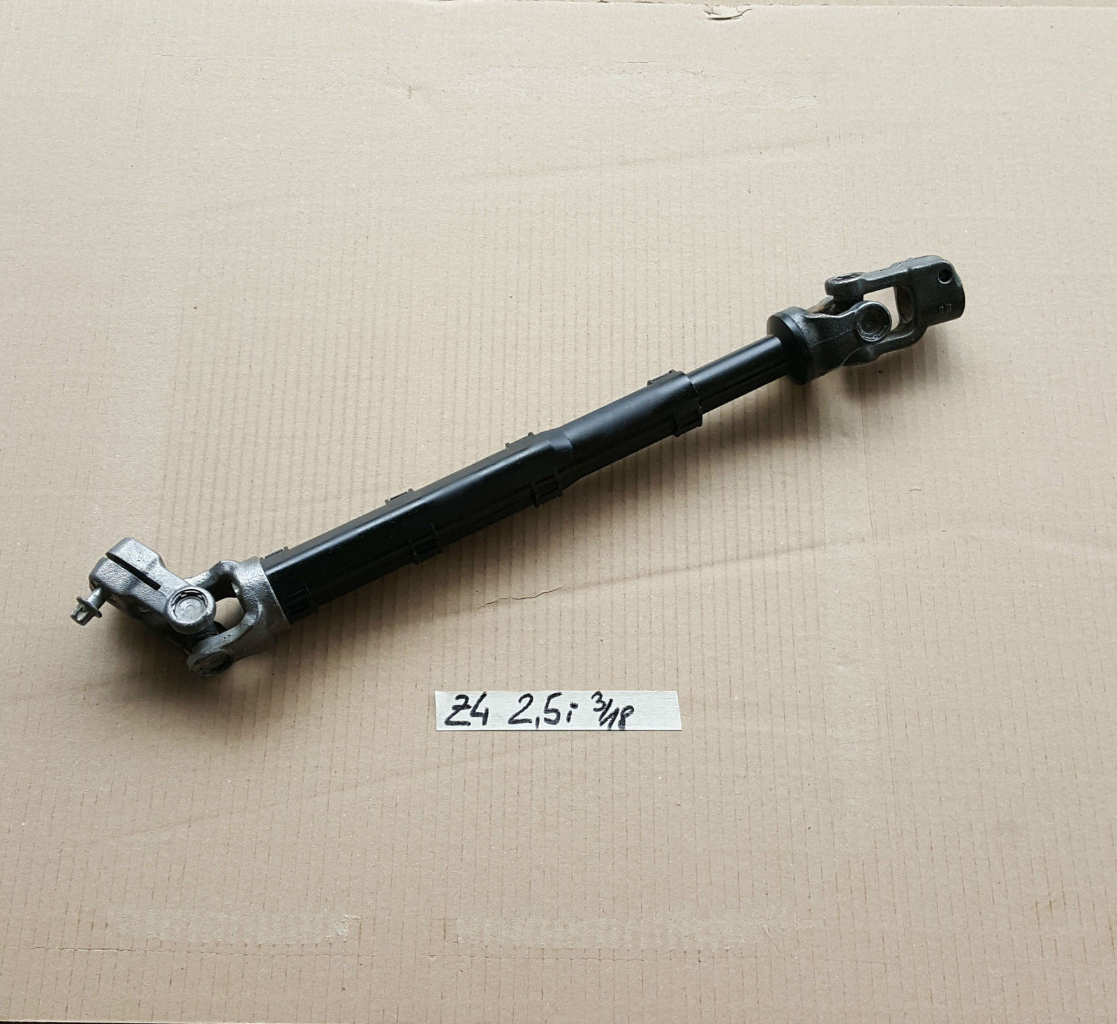 BMW Z4 E85 E86 Lenksäule Lenkspindel unten mit Kreuzgelenk