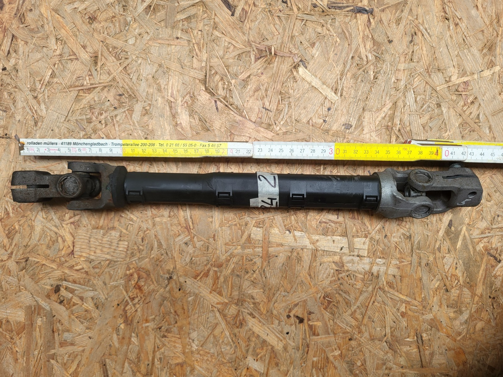 BMW Z4 E85 E86 Lenksäule Lenkspindel unten mit Kreuzgelenk