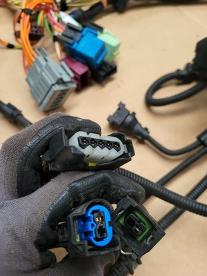 original BMW Z4 E85 N46 Motor Kabelbaum 7552377 Motor Getriebe Modul Kabel