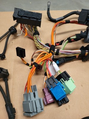 original BMW Z4 E85 N46 Motor Kabelbaum 7552377 Motor Getriebe Modul Kabel