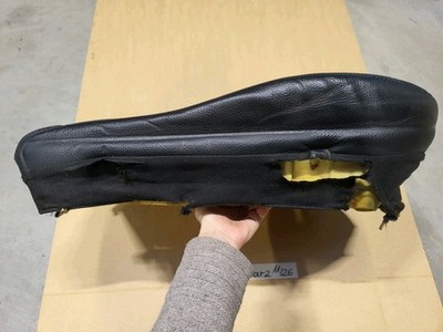 BMW Z3 Roadster Fahrer Sitz Kissen Polster + Bezug Leder schwarz OHNE Heizung