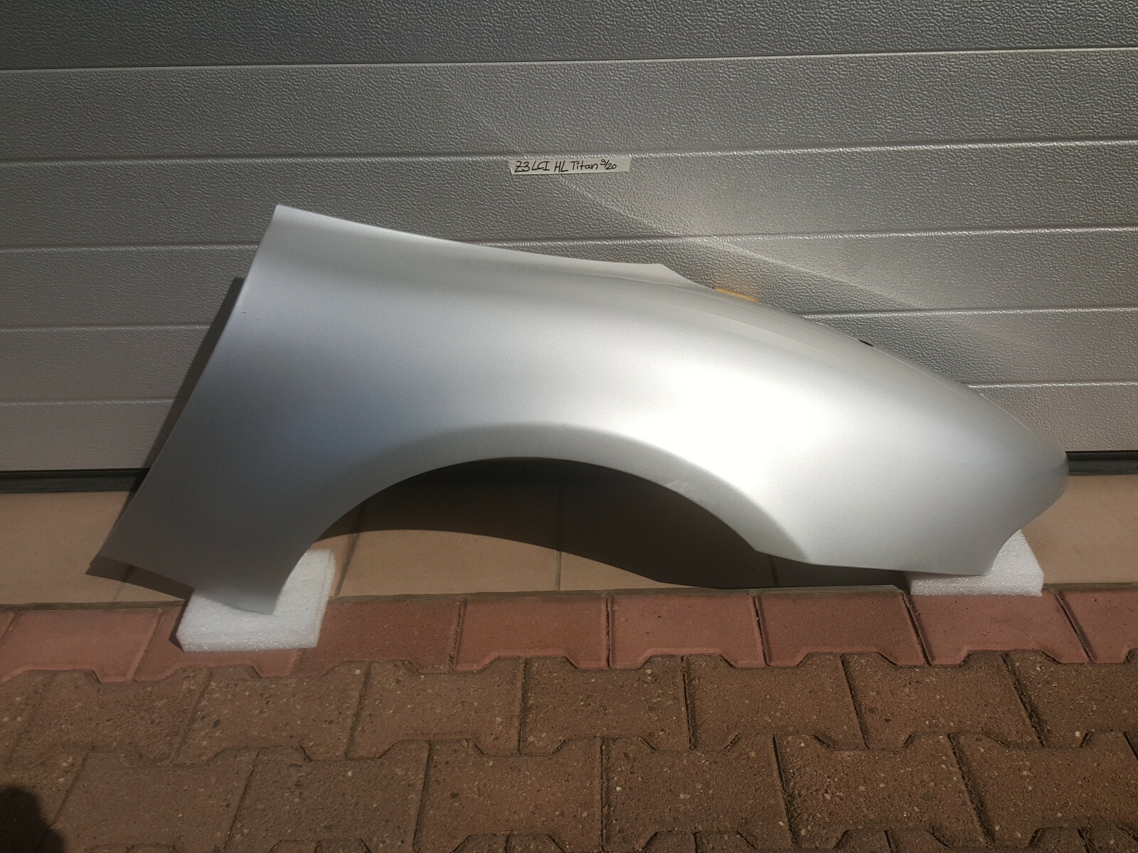 BMW Z3 Roadster Kotflügel HINTEN LINKS  Seitenwand breit Titan Silber ABHOLUNG
