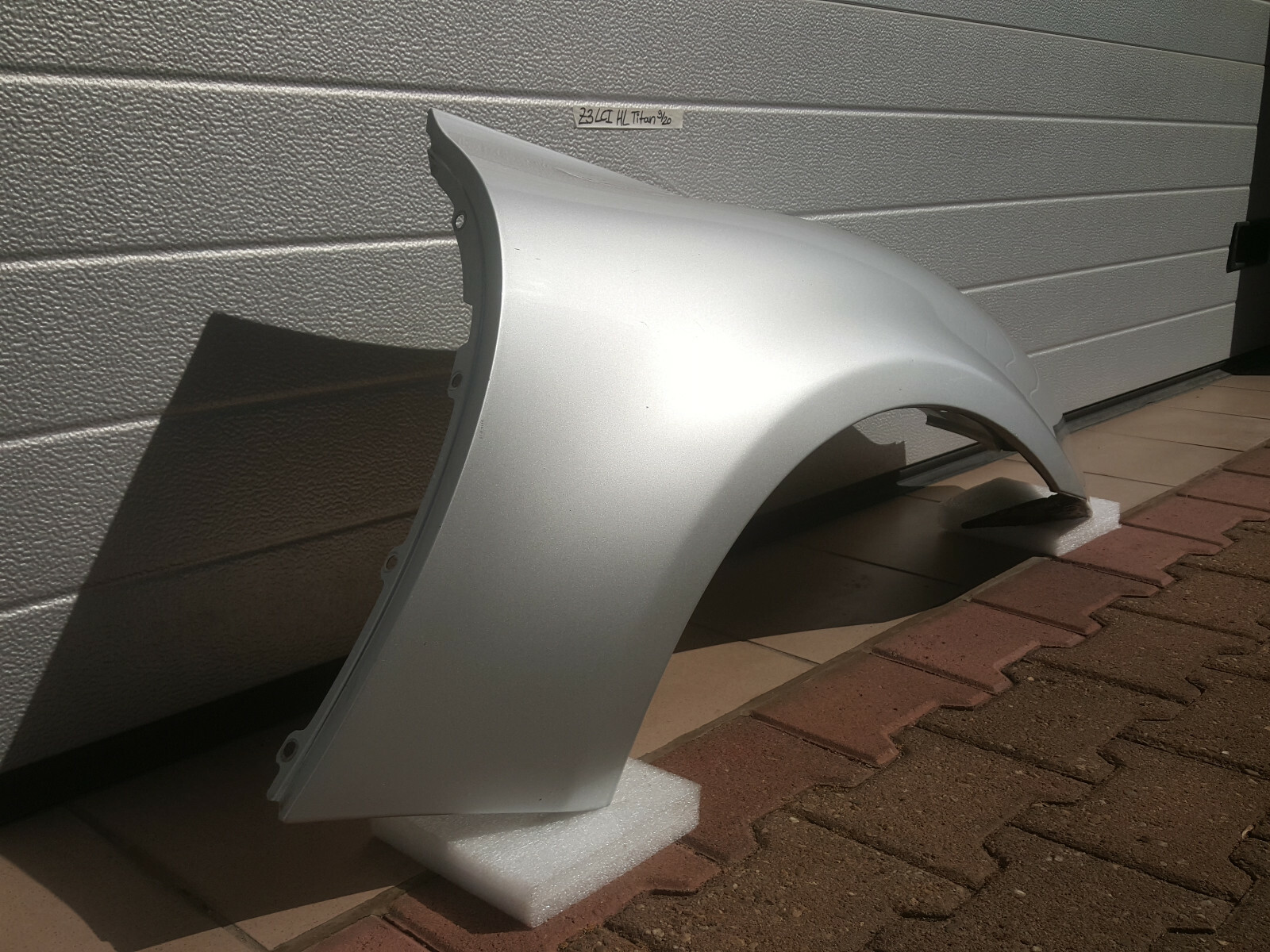 BMW Z3 Roadster Kotflügel HINTEN LINKS  Seitenwand breit Titan Silber ABHOLUNG