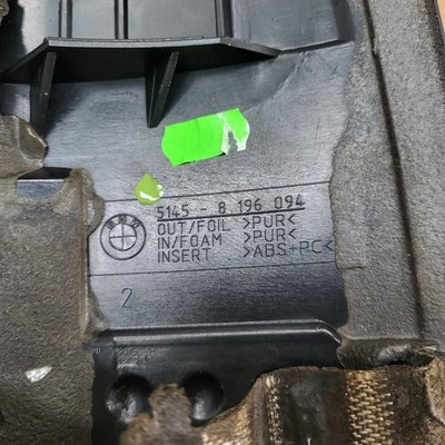 BMW E46 Cabrio Beifahrer-Airbag-Modul eingebaut mit Armaturenbrett Verkleidung