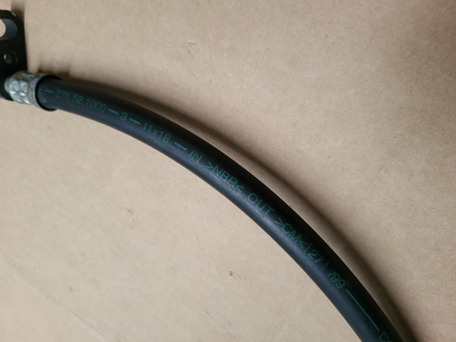 BMW E39 Hydro Lenkung Rücklauf Leitung 1095079 Hydraulik Lenköl Rücklaufschlauch