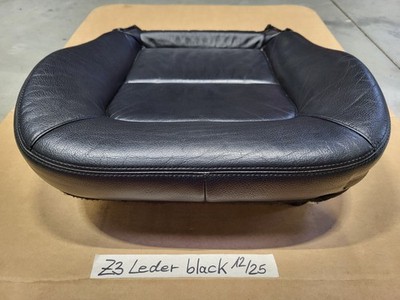 BMW Z3 Roadster Fahrer Sitz Kissen +  Polster + Bezug Leder schwarz LINKS