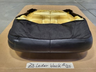 BMW Z3 Roadster Fahrer Sitz Kissen +  Polster + Bezug Leder schwarz LINKS