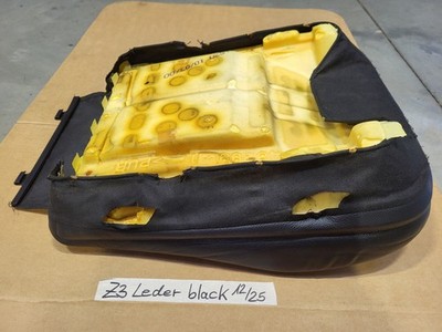 BMW Z3 Roadster Fahrer Sitz Kissen +  Polster + Bezug Leder schwarz LINKS