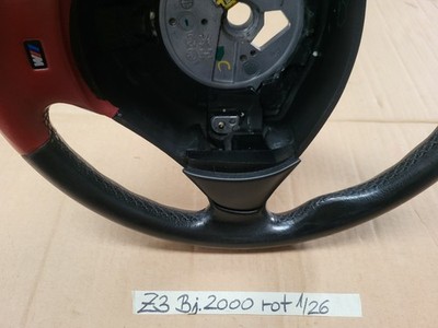 BMW Z3 M Lenkrad Leder Lenker M Sportlenkrad 2228230 rot  Fahrer-Airbag-Modul