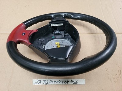 BMW Z3 M Lenkrad Leder Lenker M Sportlenkrad 2228230 rot  Fahrer-Airbag-Modul