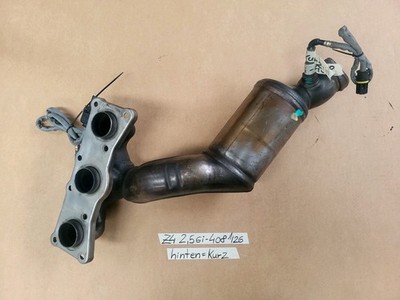 BMW Z4 E85 E86 Katalysator 2,5 si hinten Abgas Krümmer kurz 7536408 N52 Auspuff 