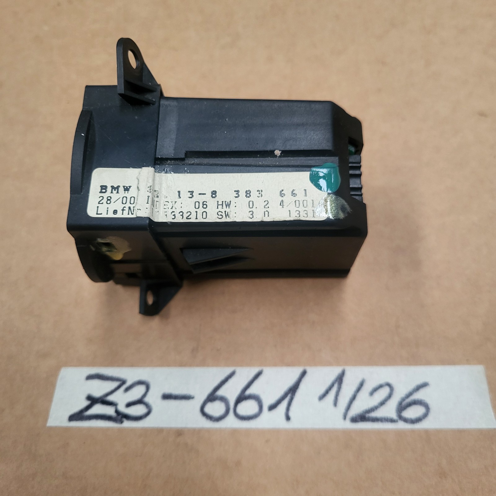 Uhr BMW Z3 Roadster Coupe Digital Uhr für  Mittelkonsole BC Bordcomputer 8383661