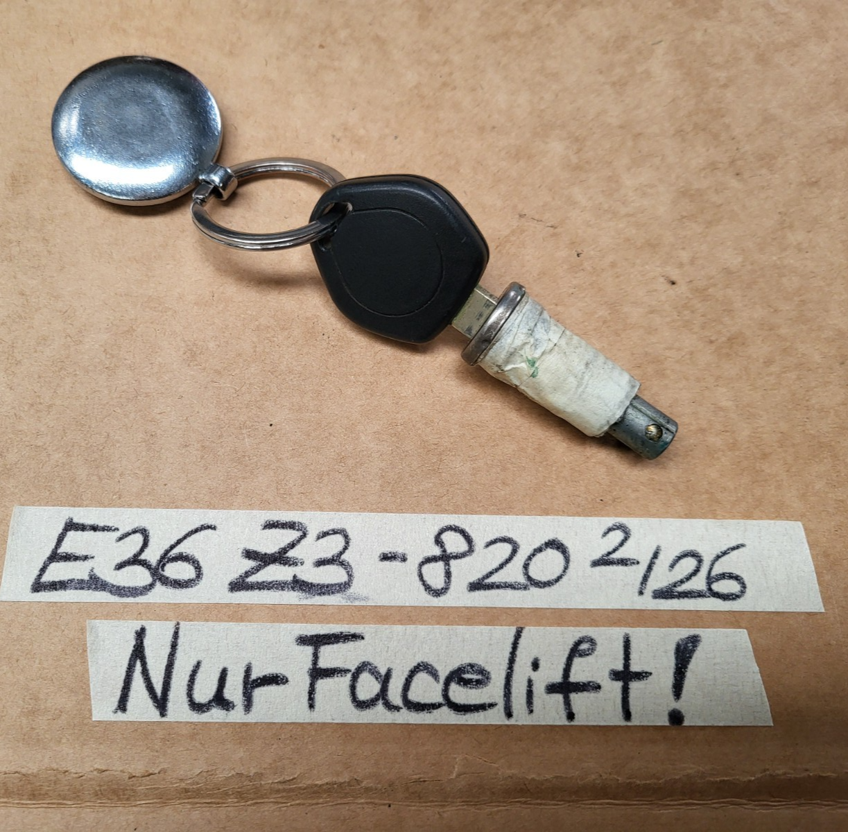 BMW Z3 Roadster Zündschloss Schließzylinder 1095820  Tür Schloss +  Schlüssel