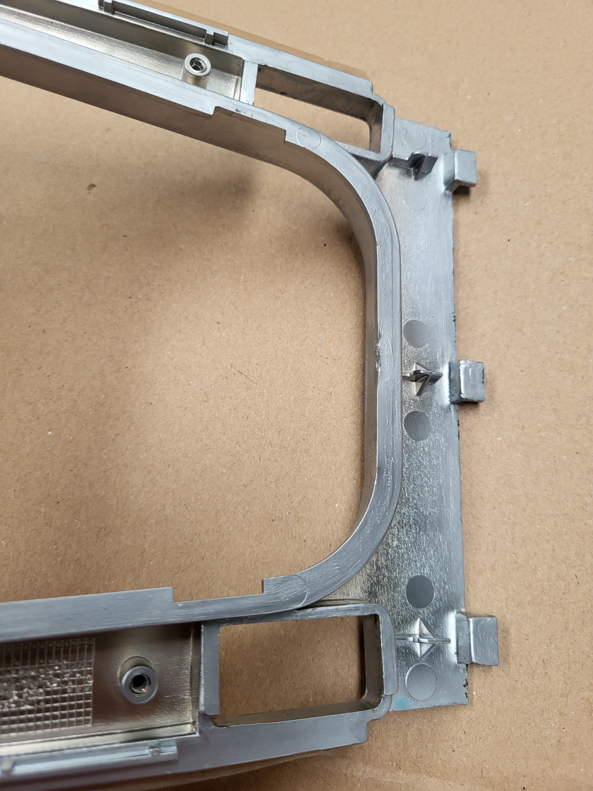 BMW Z3 Mittelkonsole Blende Alu Verkleidung für Schaltsack  8398850 Zigaretten