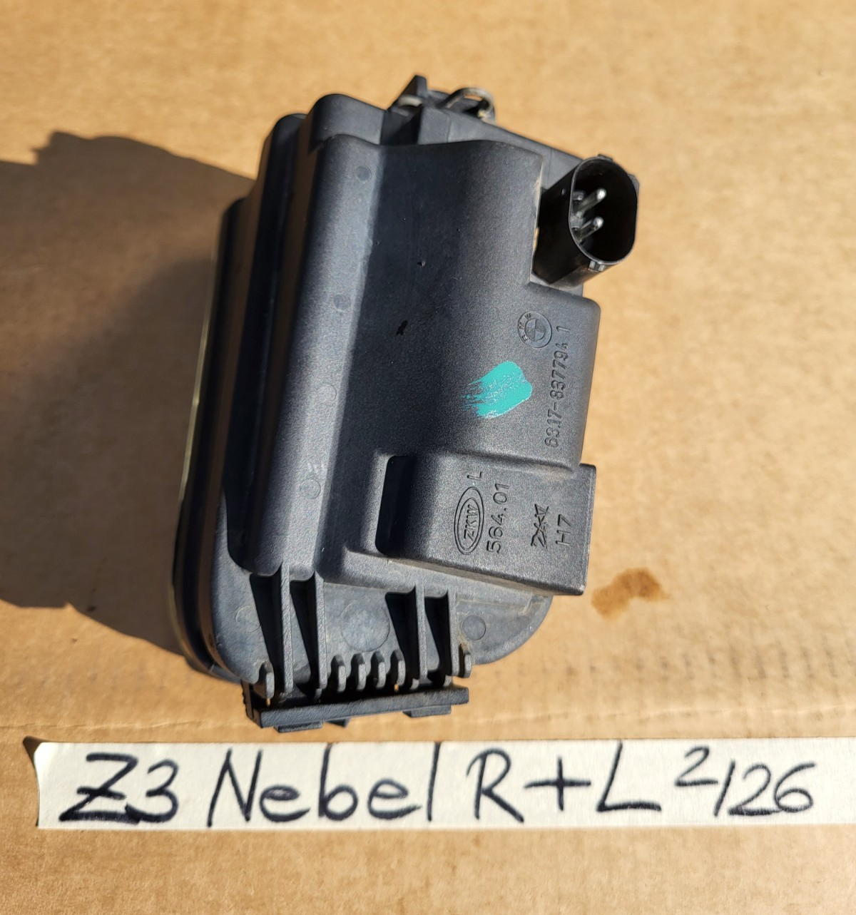 original BMW Z3 Nebel Scheinwerfer  Nebel Lampe Birne Abdeckung RECHTS LINKS