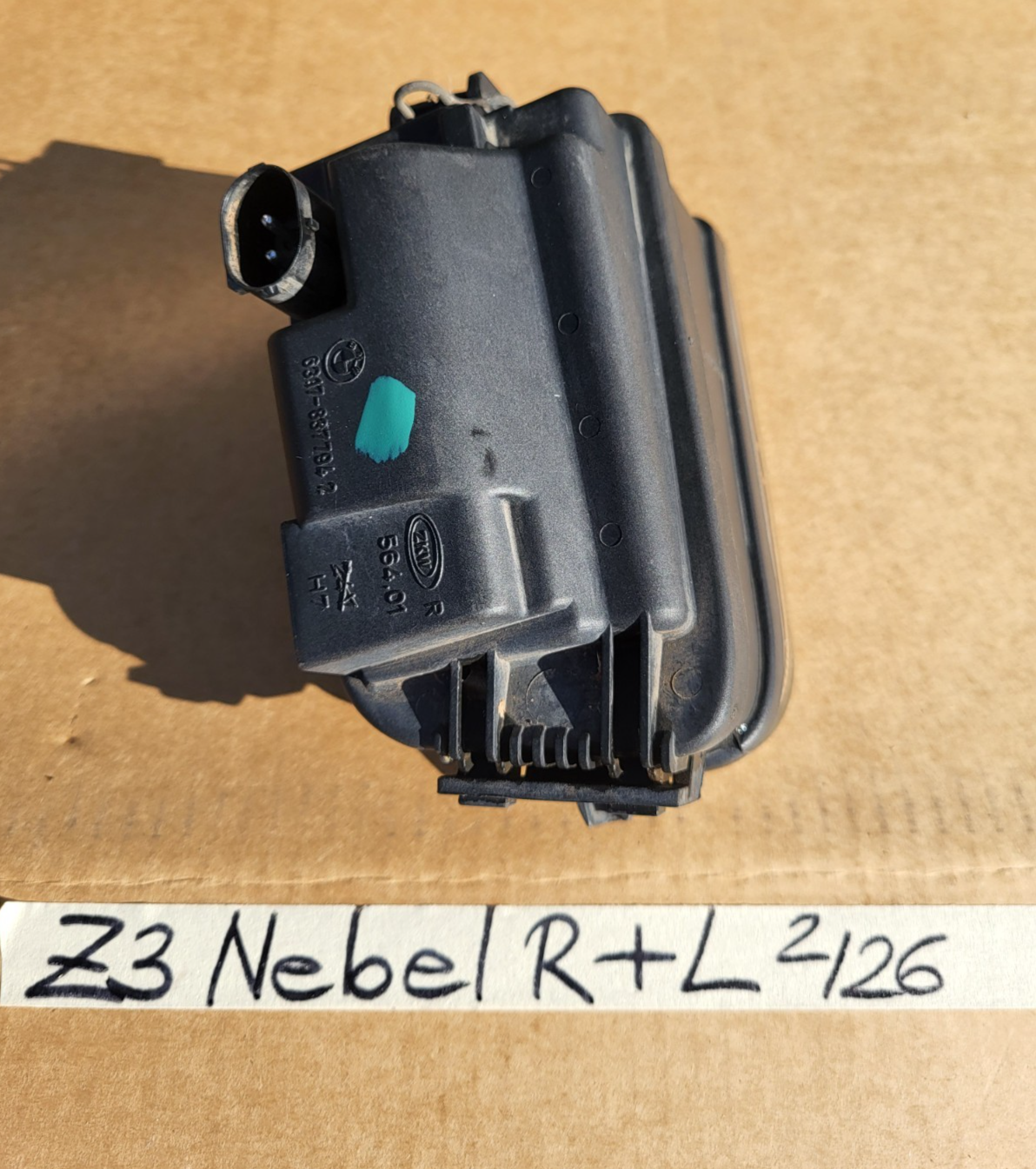 original BMW Z3 Nebel Scheinwerfer  Nebel Lampe Birne Abdeckung RECHTS LINKS