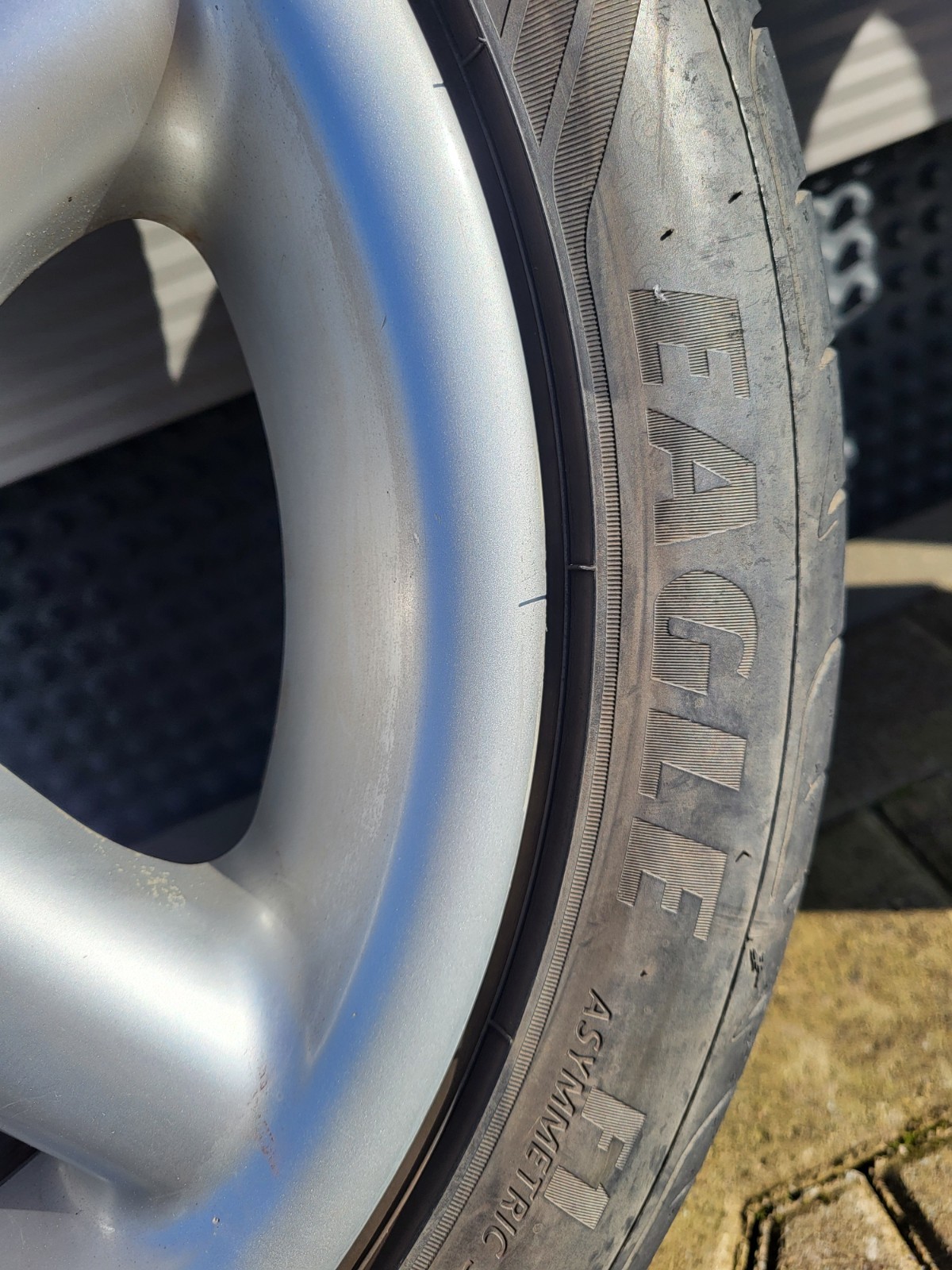 EINE BMW E36 Z3 E46 Z4 Alufelge 7,5 J x 17 Zoll 1182732 + Reifen 225/45 ABHOLUNG