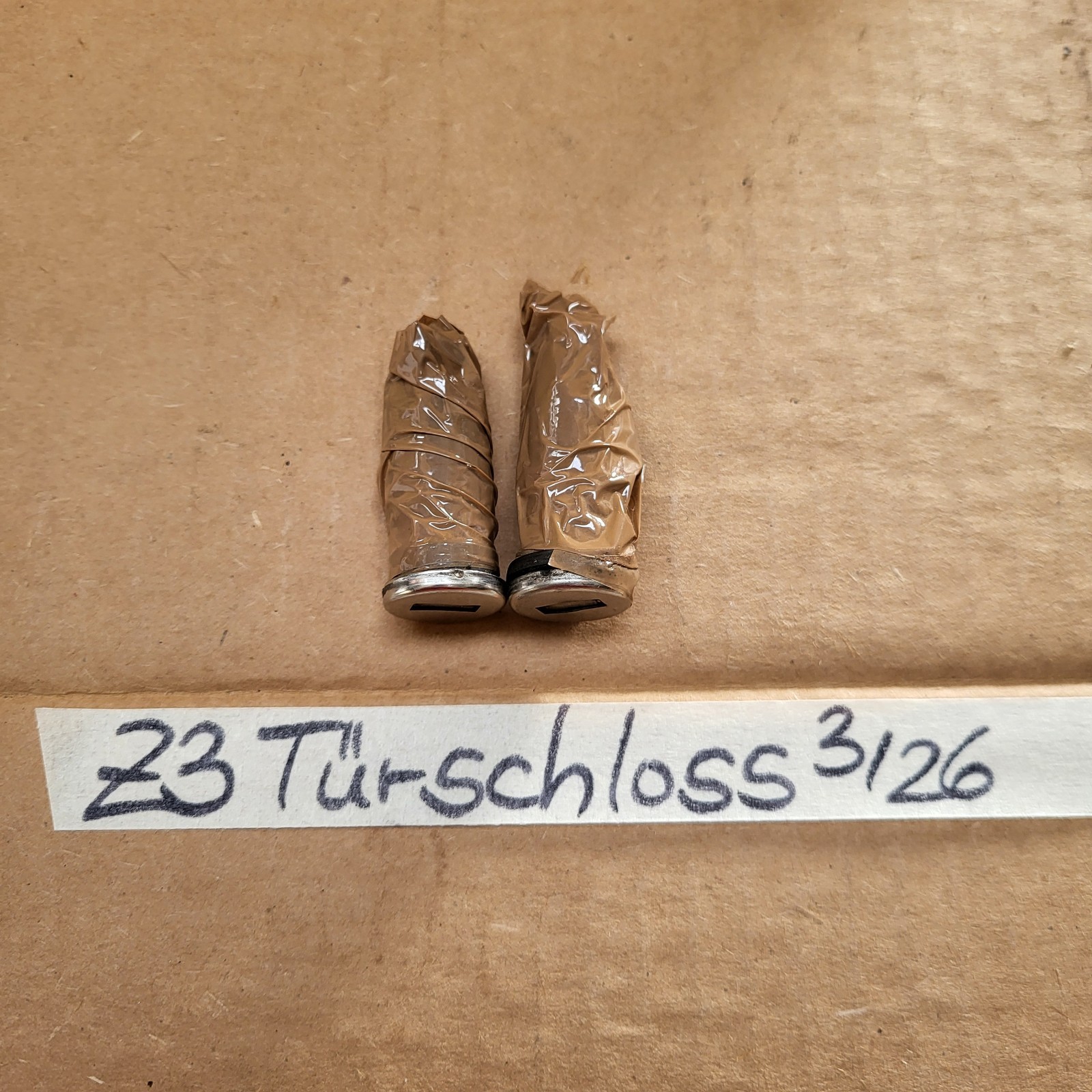 original BMW Z3 Roadster Tür Schloss Zylinder  OHNE Schlüssel 2 Stück mit Fallen