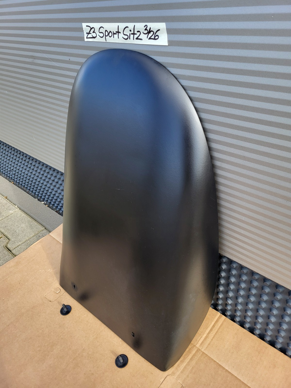 BMW Z3 Roadster + Coupe Fahrer Sport Sitz Schale hinten Rückenlehne Verkleidung