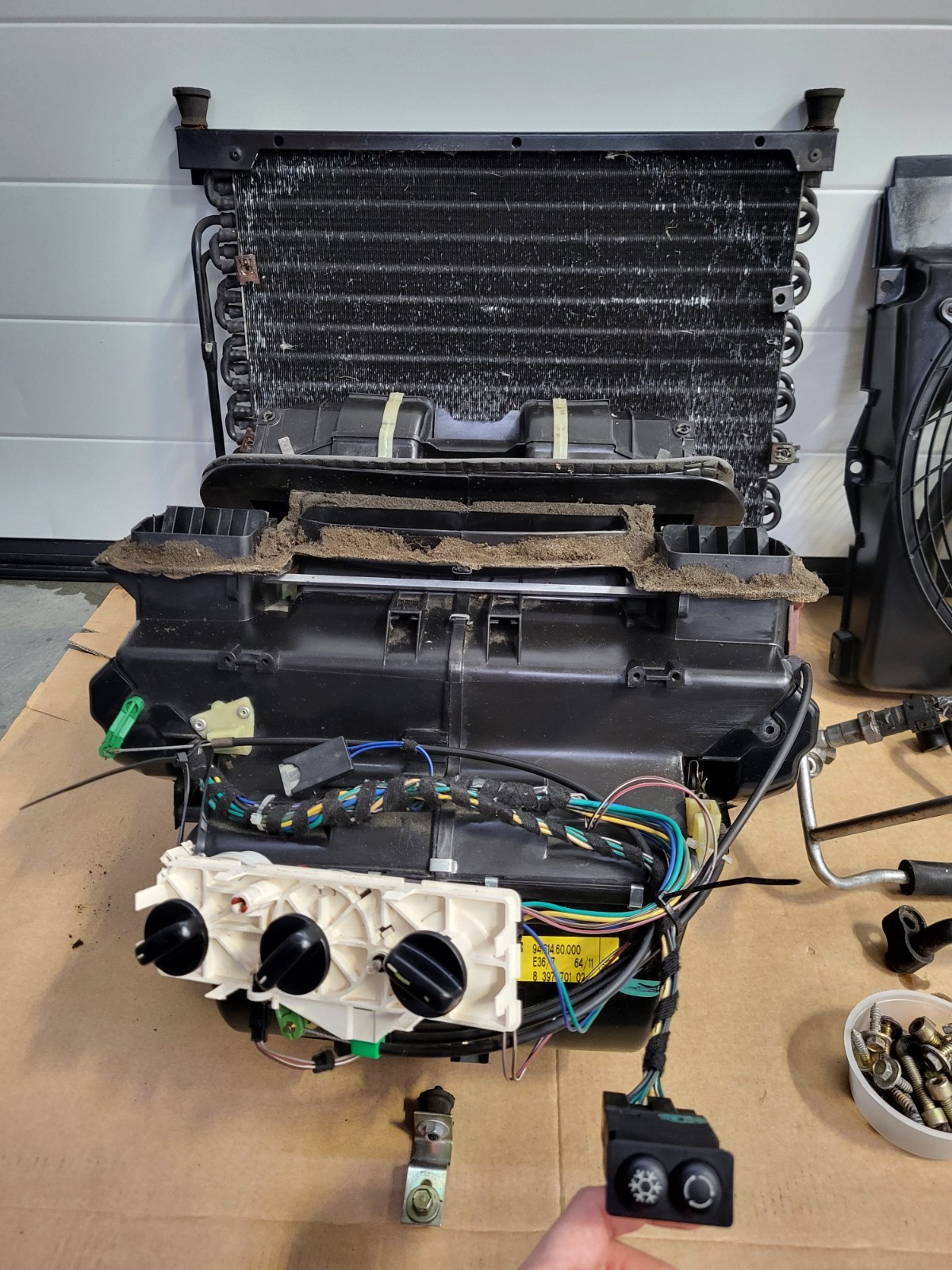 BMW Z3 Roadster Klimaanlage komplett zu nachrüsten Klima Kasten Leitung ABHOLUNG