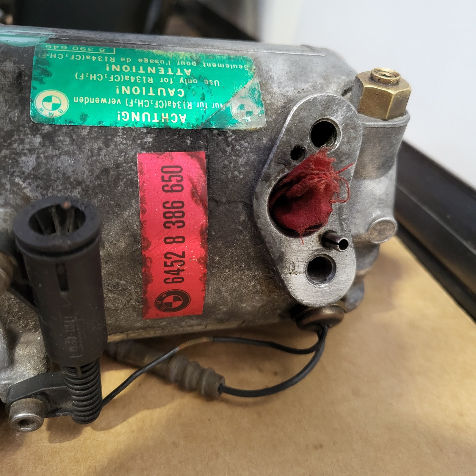 BMW Z3 Roadster Klimaanlage komplett zu nachrüsten Klima Kasten Leitung ABHOLUNG