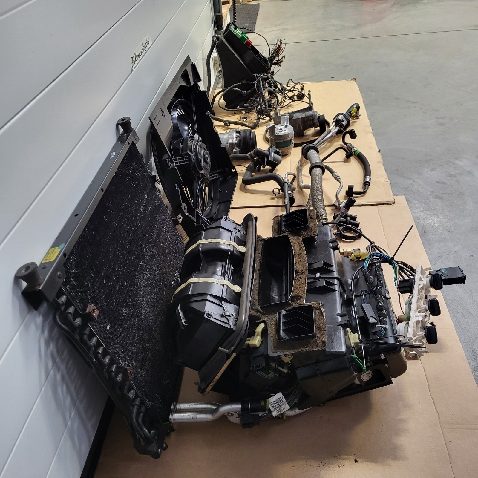 BMW Z3 Roadster Klimaanlage komplett zu nachrüsten Klima Kasten Leitung ABHOLUNG