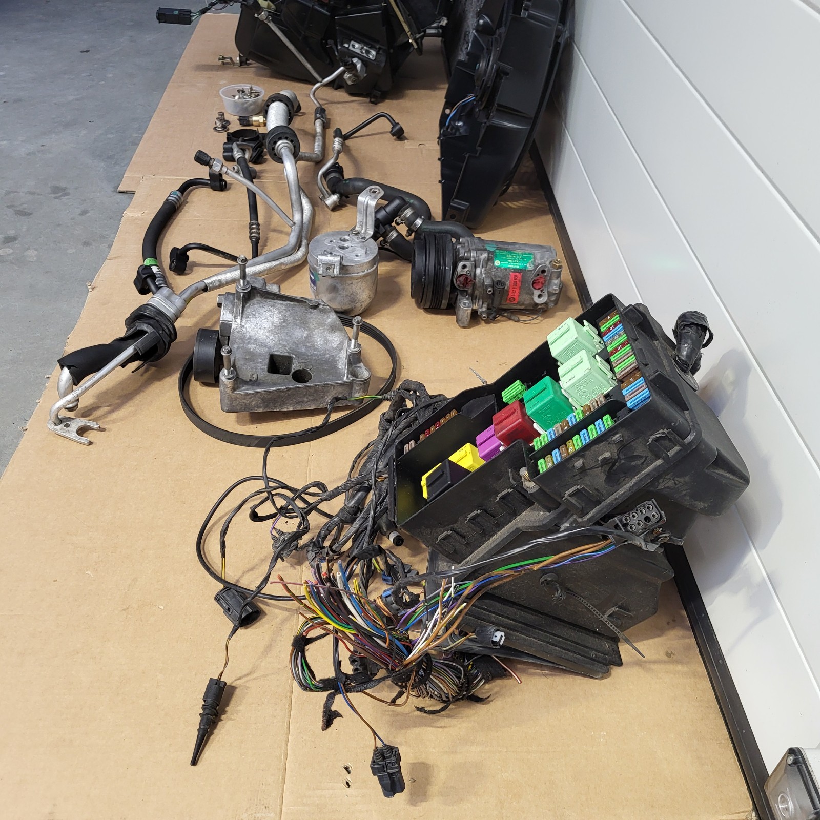 BMW Z3 Roadster Klimaanlage komplett zu nachrüsten Klima Kasten Leitung ABHOLUNG